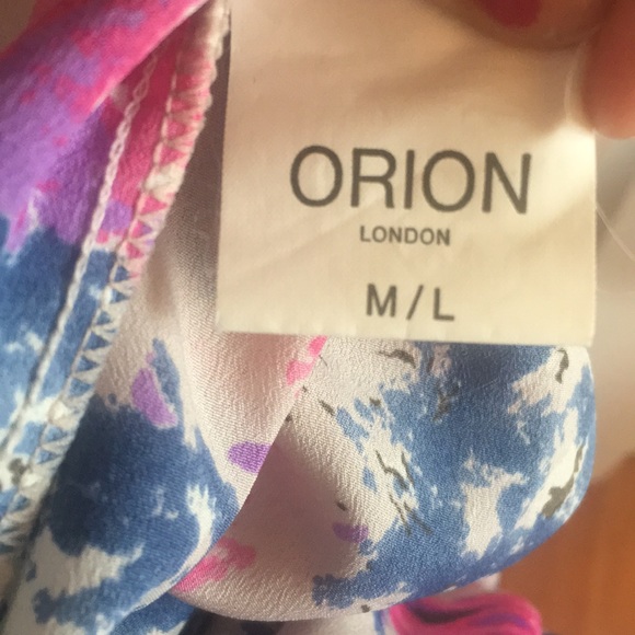 BEAUTIFUL pink, purple, blue floral dress - Picture 4 of 5